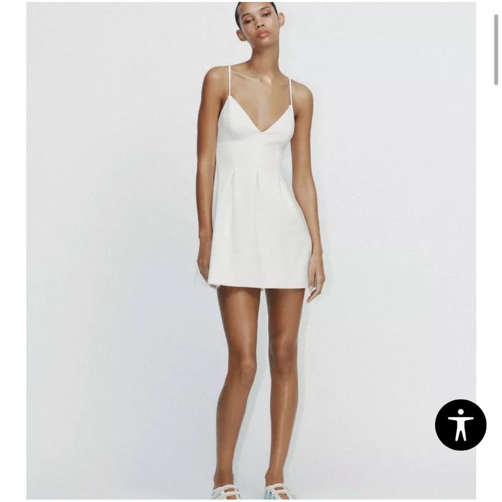 NWT Zara voluminous short dress - S